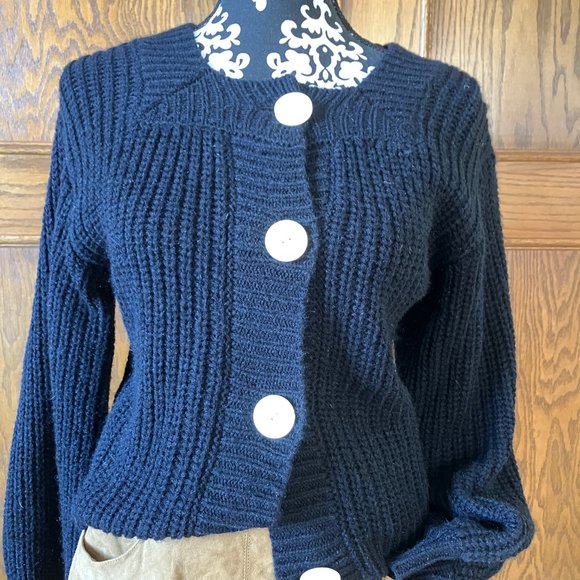 Pepaloves Square Neck Cardigan Small - Picture 2 of 3